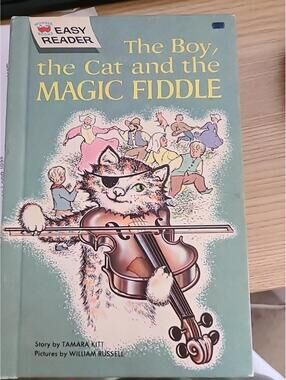 1964 Book The Boy The Cat And The Magic Fiddle Illustrated